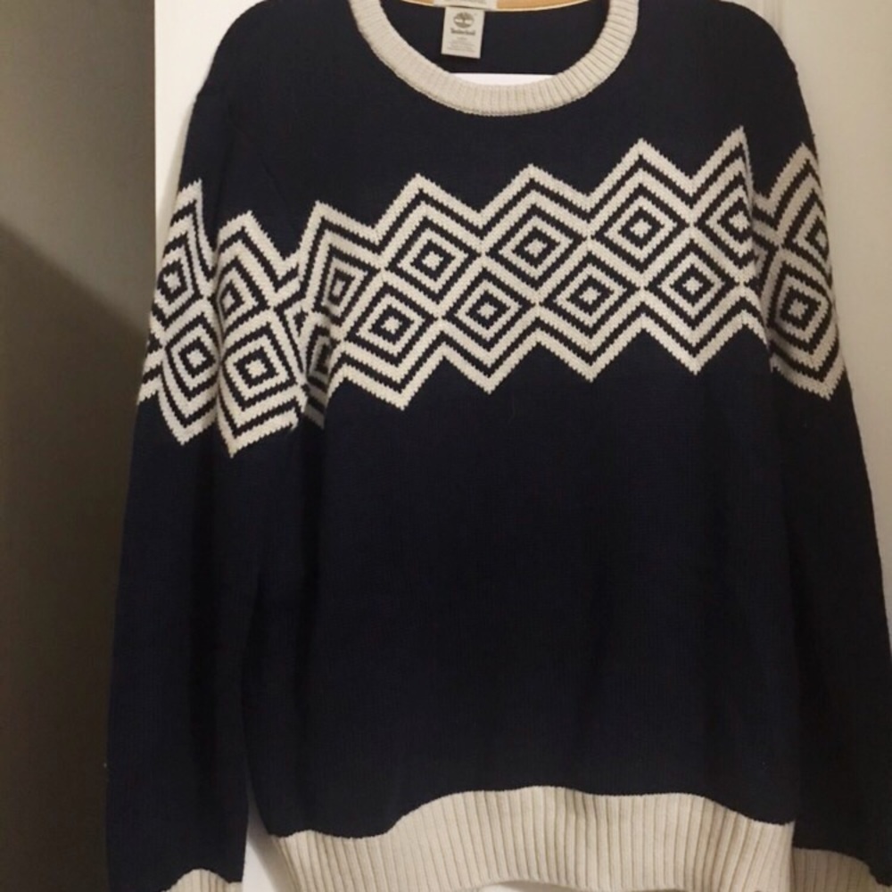 Timberland patterned sweater